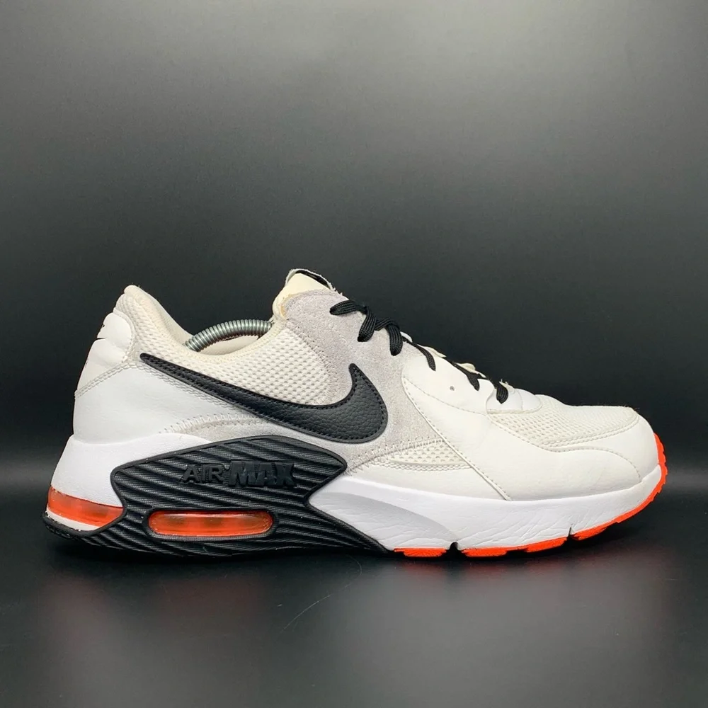 Nike Air‎ Max Excee White Black Crimson Running Shoes Men’s Sz 13